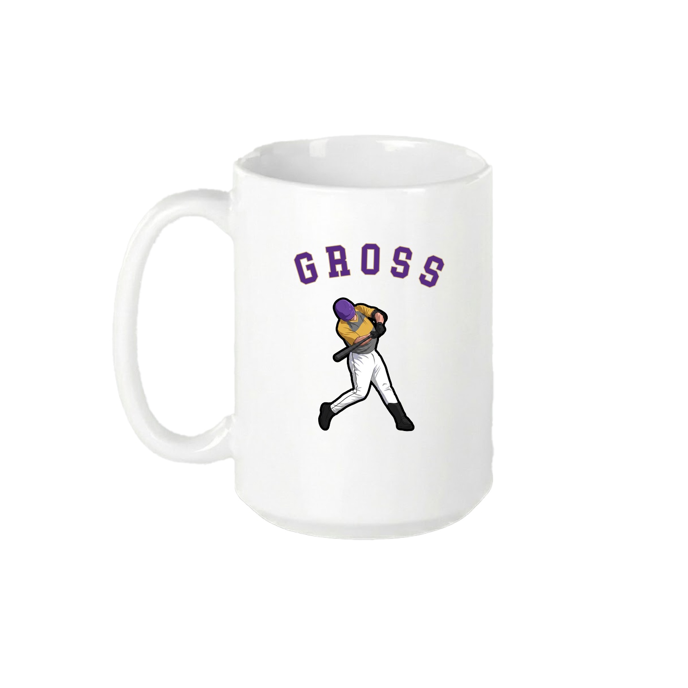 15oz Coffee Mug — Shirsey Arch in White