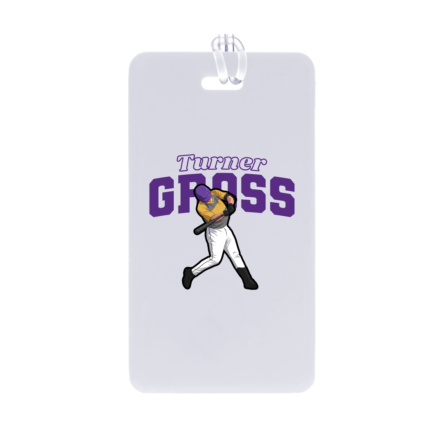 Bag Tag — Name Arch in Classic