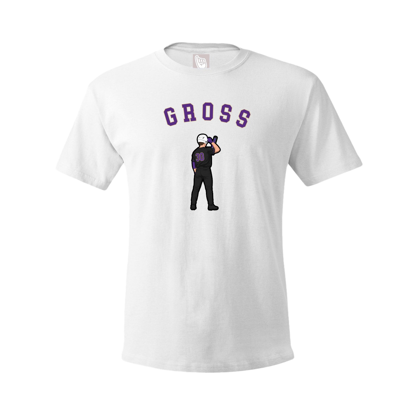Tee — Shirsey Arch in White