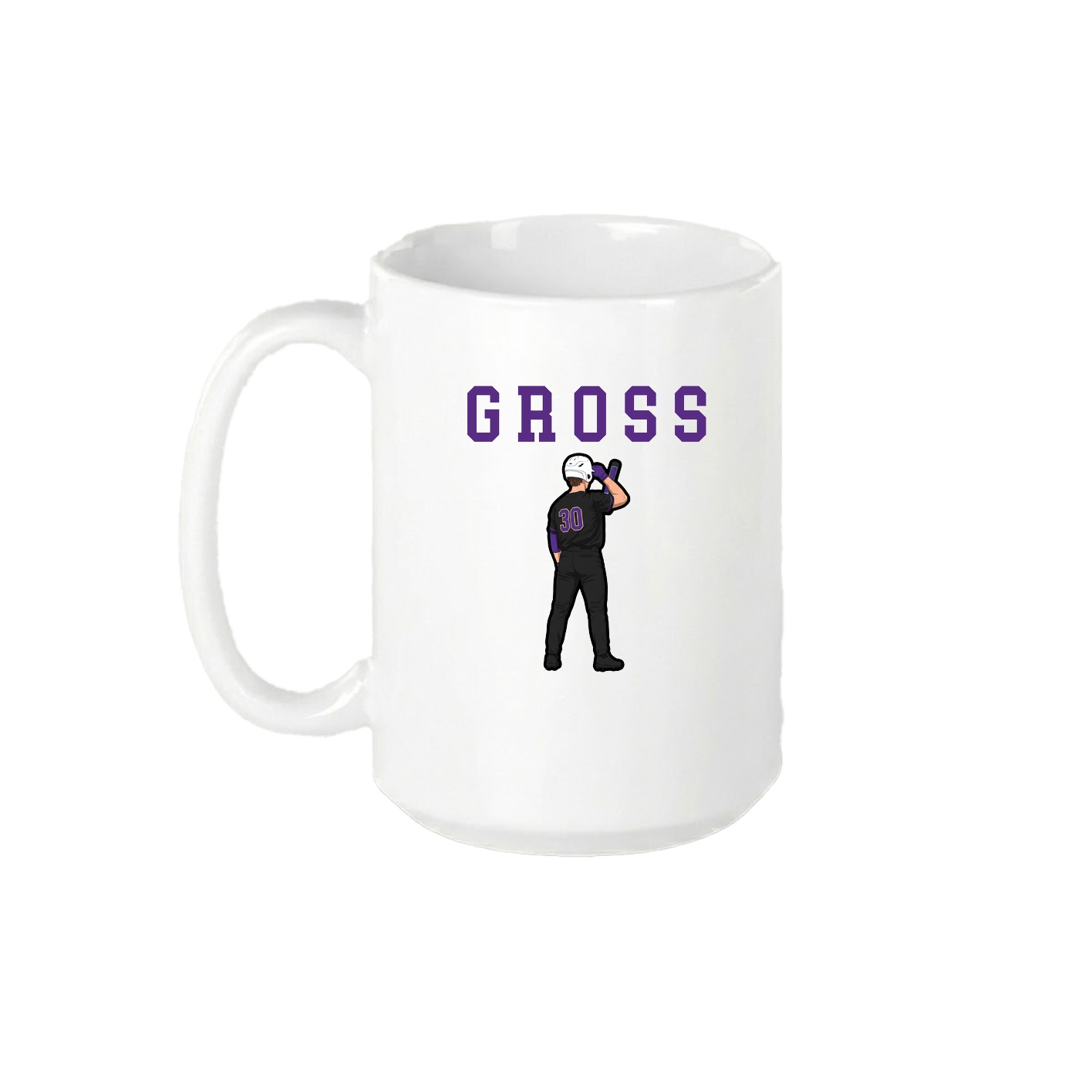 15oz Coffee Mug — Shirsey in White