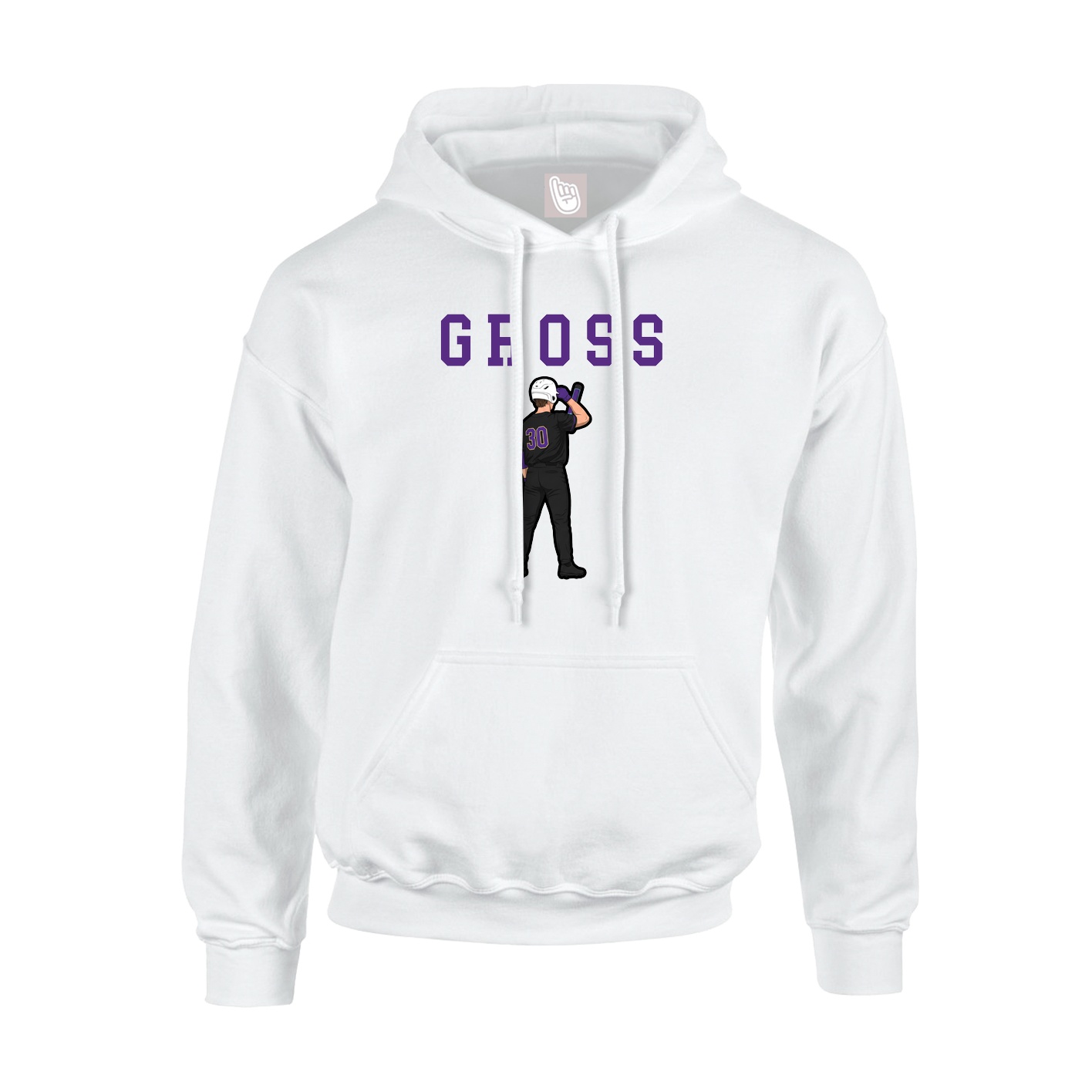 Youth Hoodie — Shirsey in White