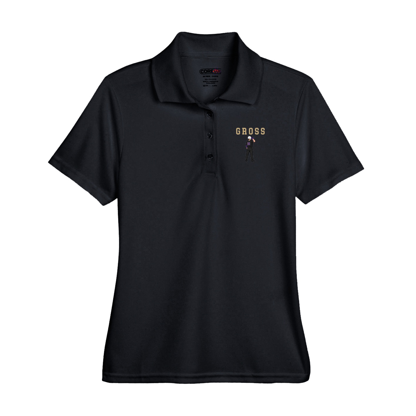 Performance Polo — Shirsey in Black
