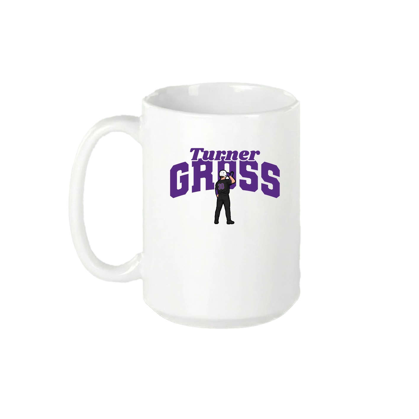 15oz Coffee Mug — Signature Arch in White