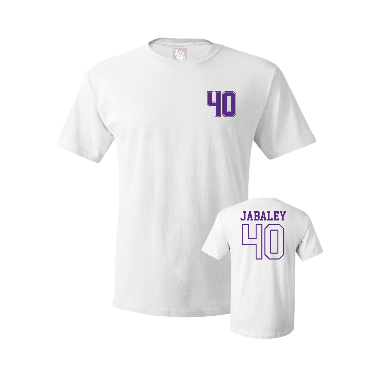 Tee — Chest Back in White