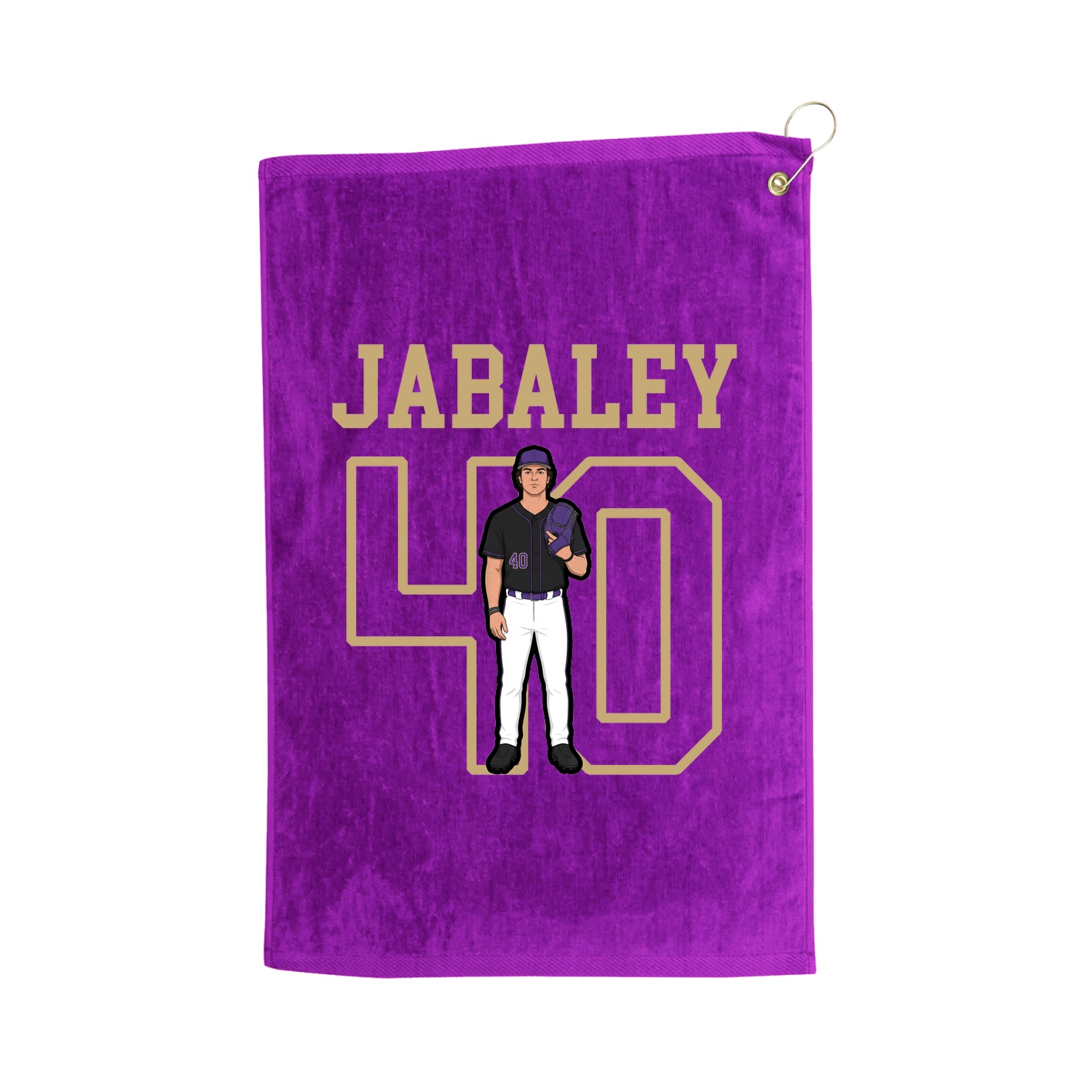 Golf Towel — Shirsey in Purple