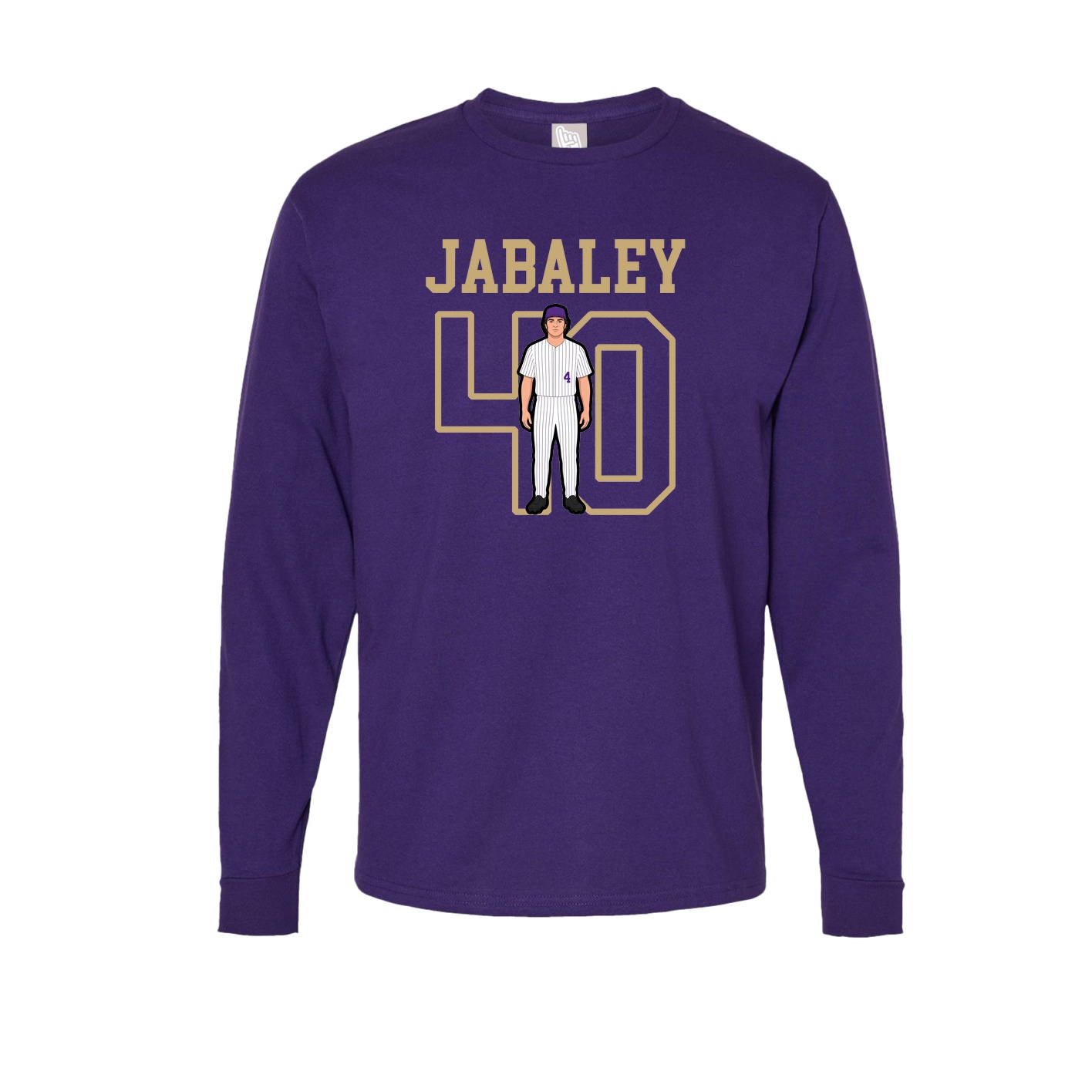 Long Sleeve Tee — Shirsey in Purple