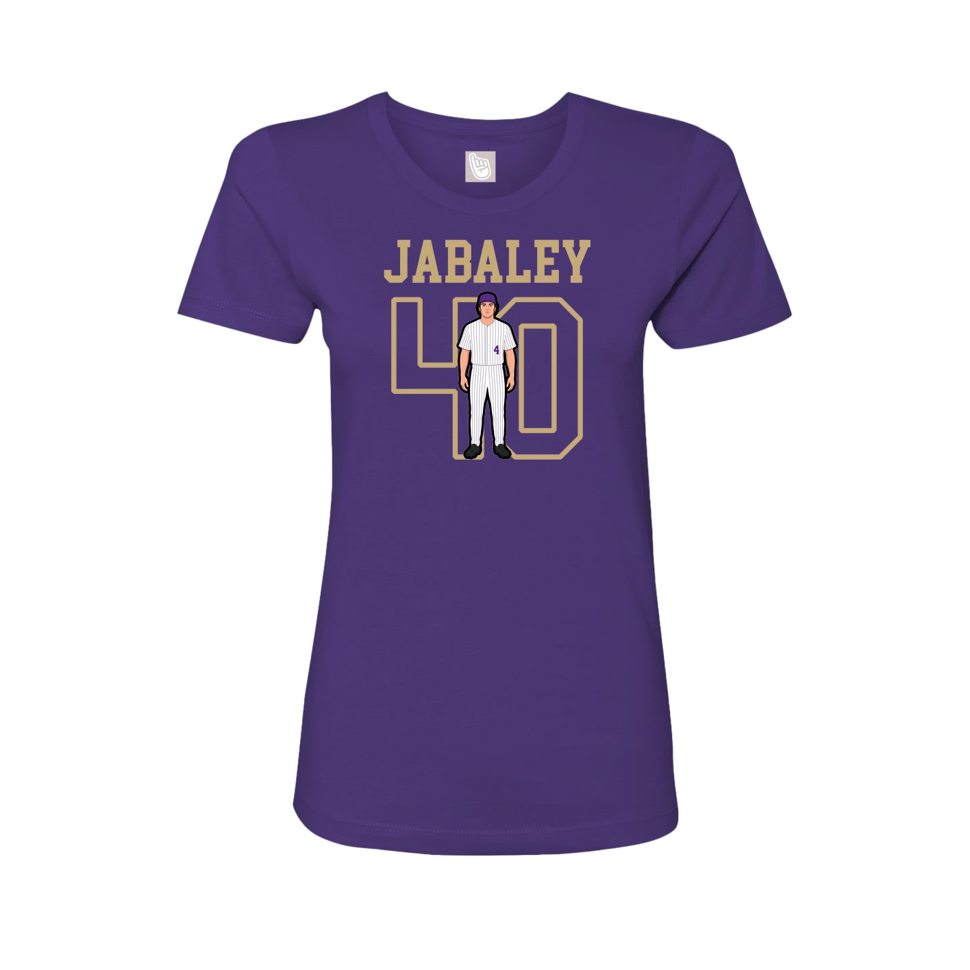 Fitted Women's Tee — Shirsey in Purple