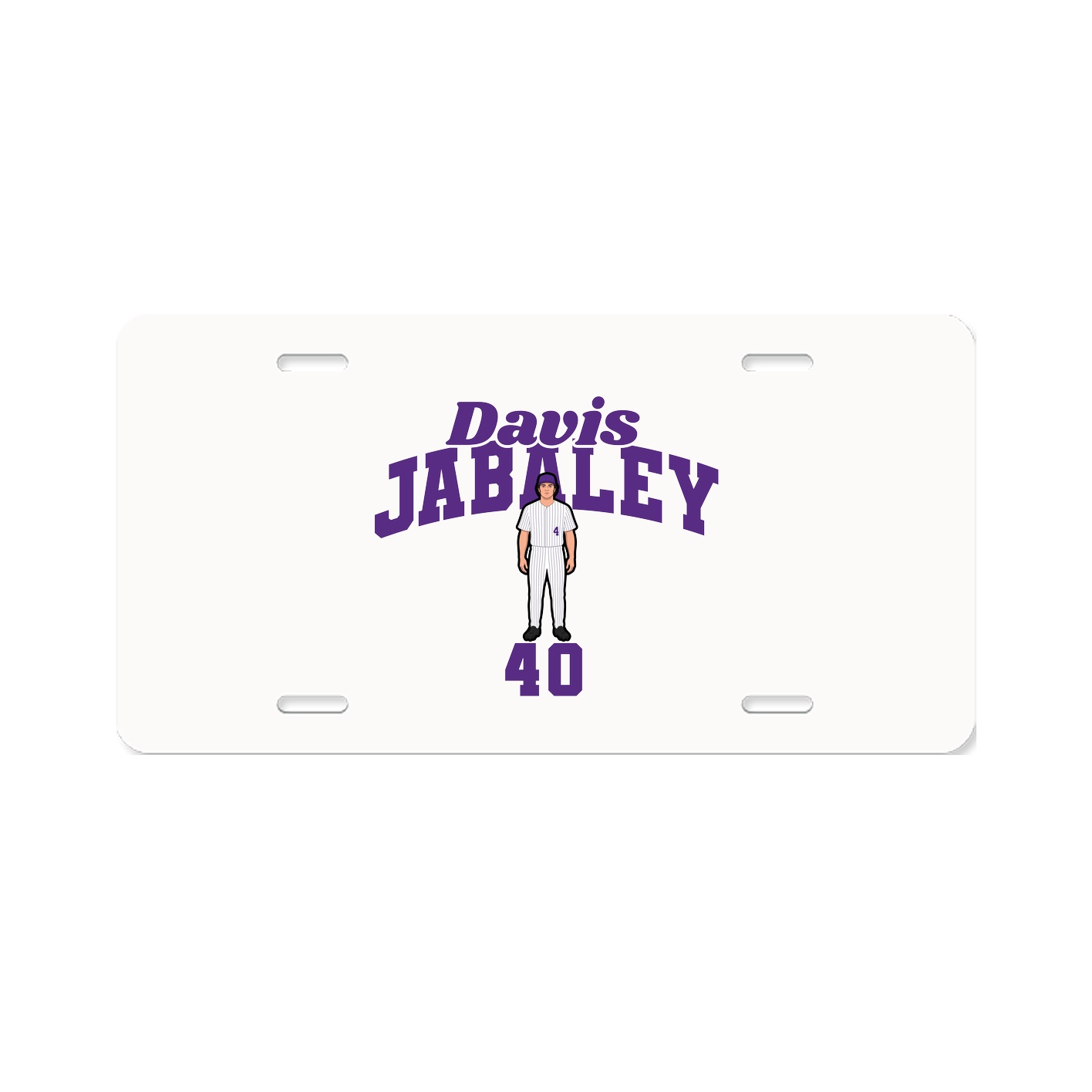 License Plate — Signature Arch in Classic