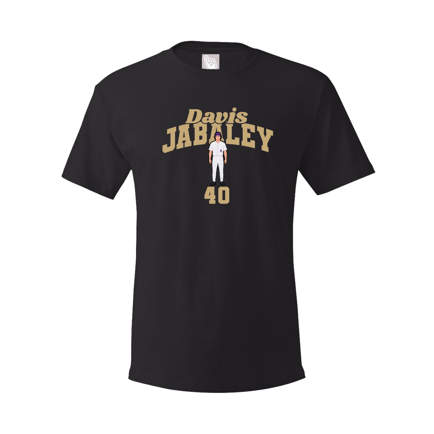 Youth Tee — Signature Arch in Black