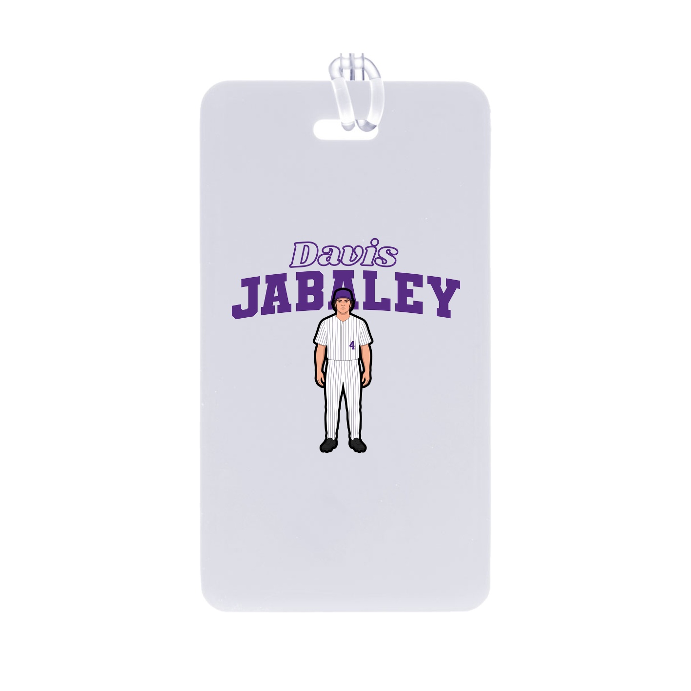 Bag Tag — Name Arch in Classic