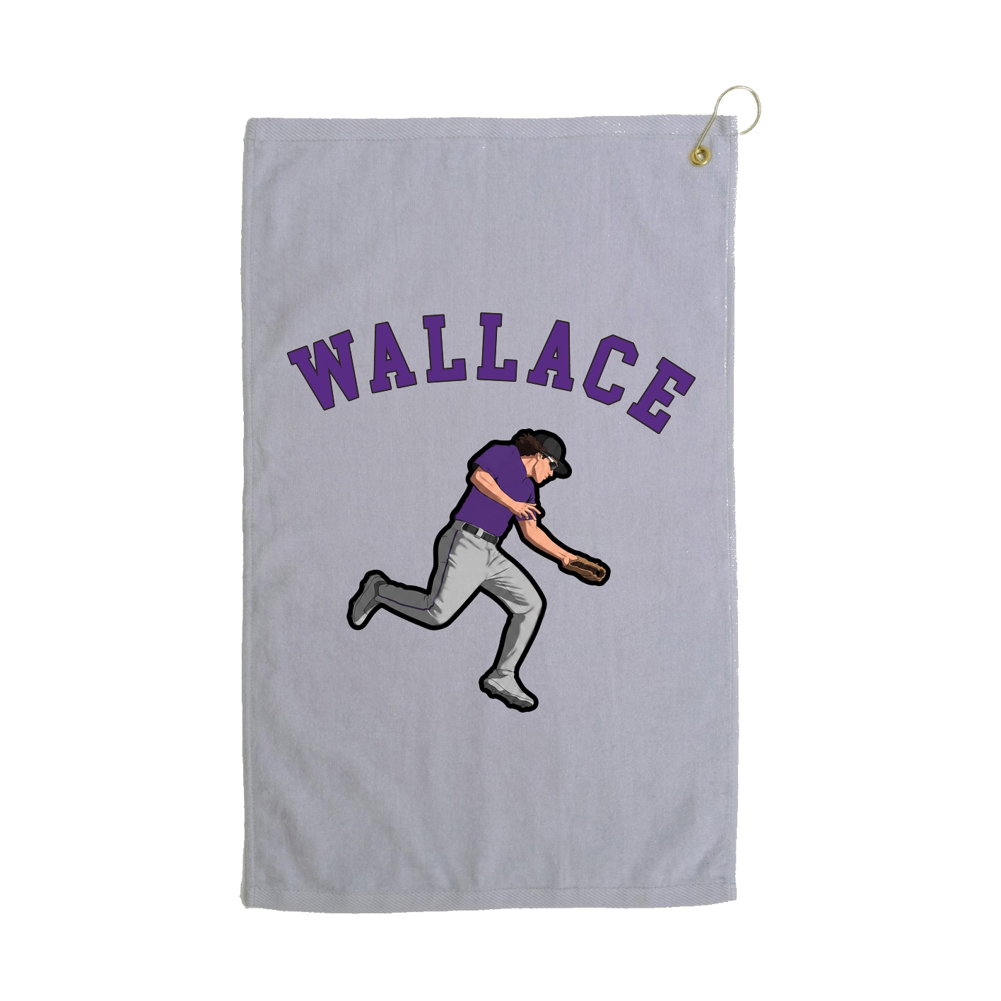 Golf Towel — Shirsey Arch in Grey
