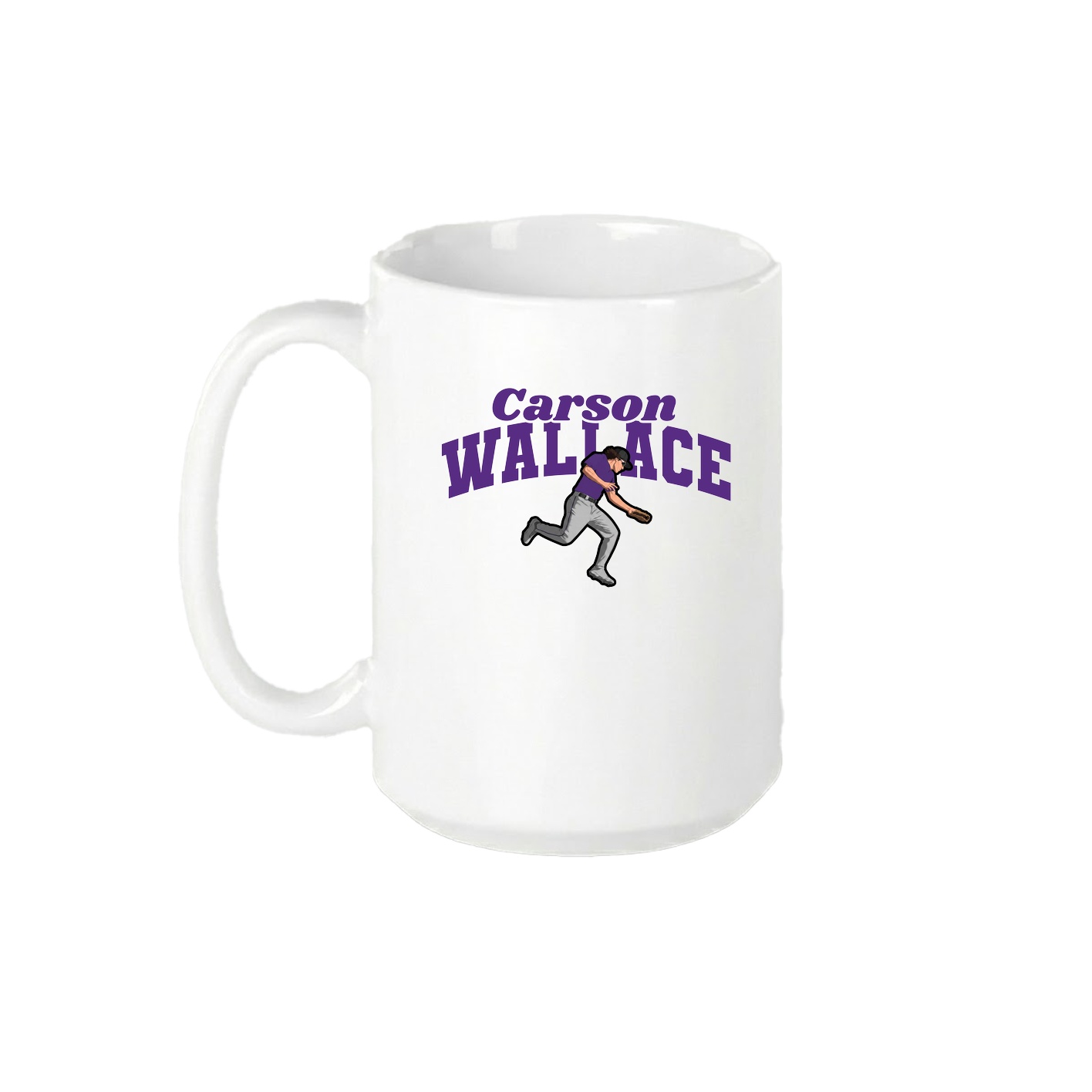 15oz Coffee Mug — Signature Arch in White