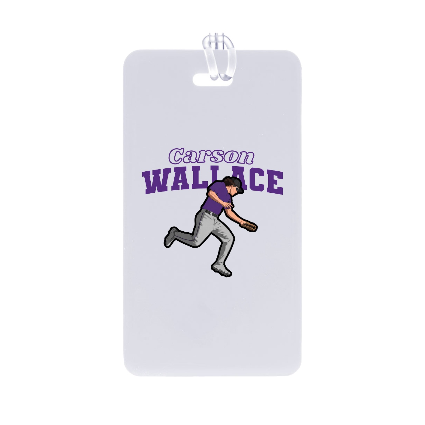 Bag Tag — Name Arch in Classic