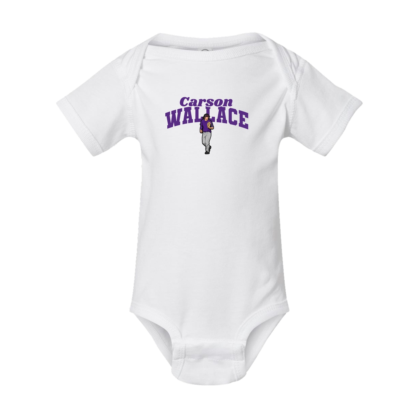 Baby Onesie — Signature Arch in White
