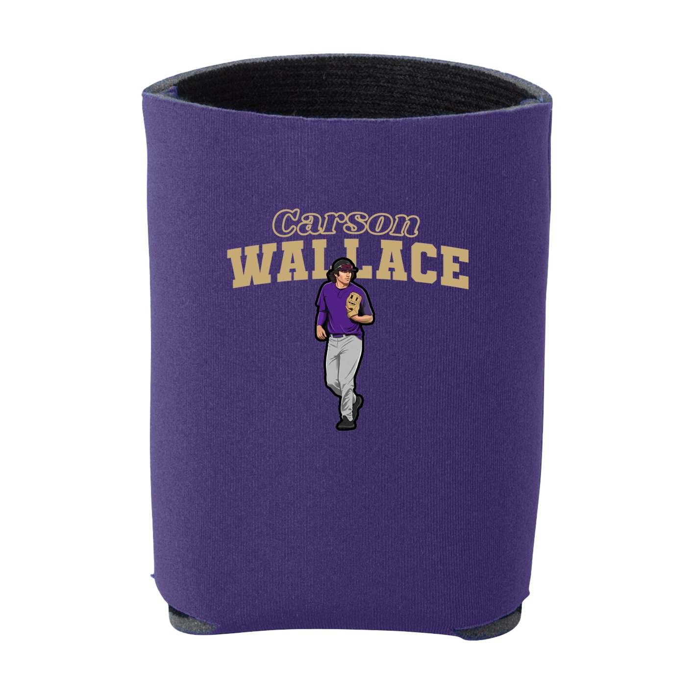 Can Holder — Name Arch in Purple