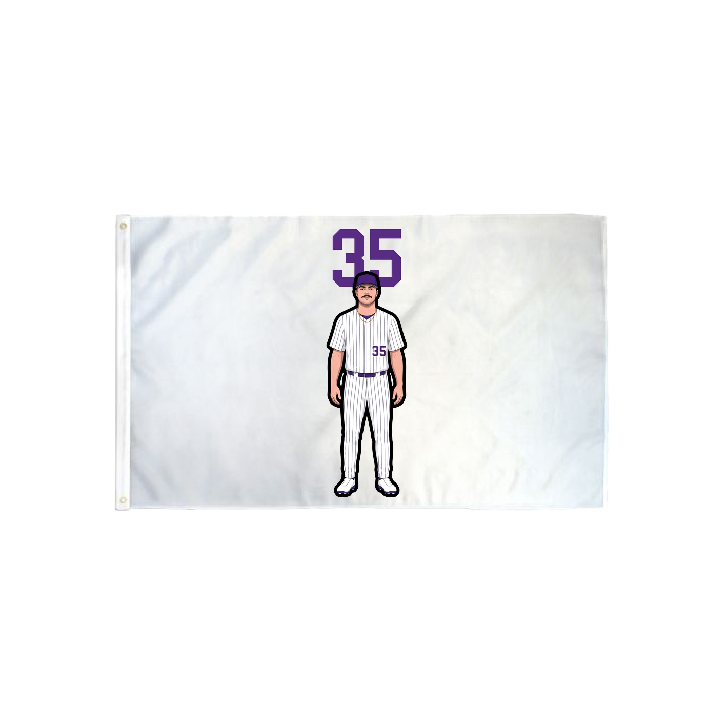 3x5 Flag — Number Top in Classic