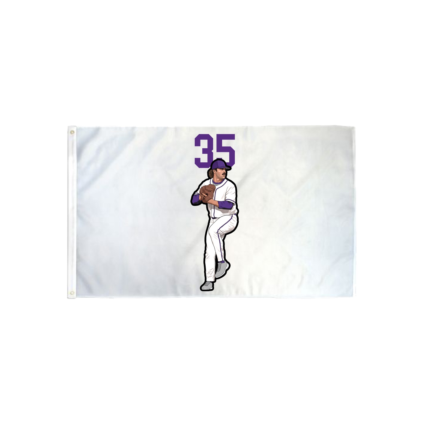 3x5 Flag — Number Top in Classic