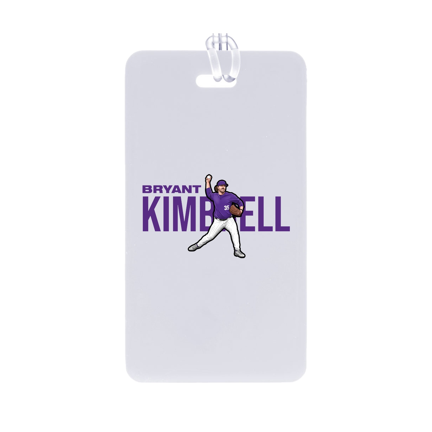 Bag Tag — Player Name in Classic
