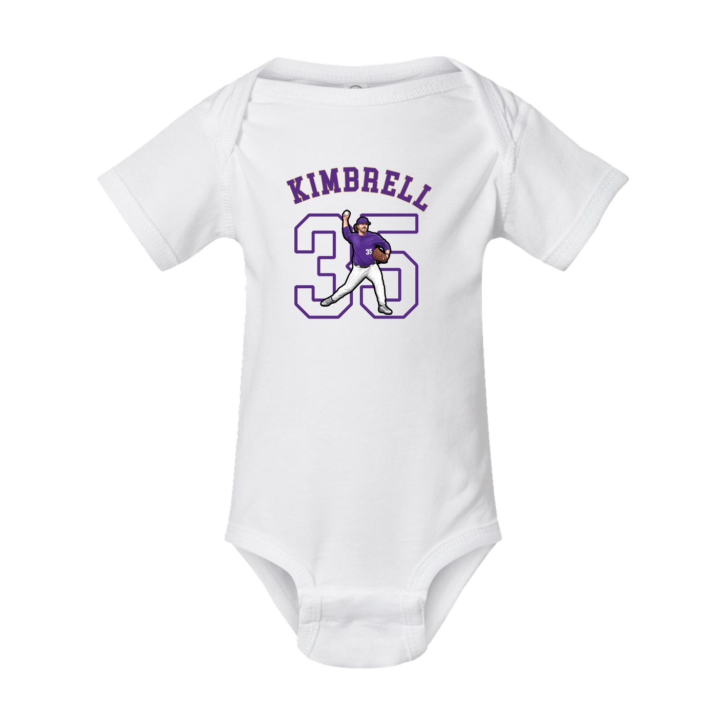 Baby Onesie — Shirsey Arch in White