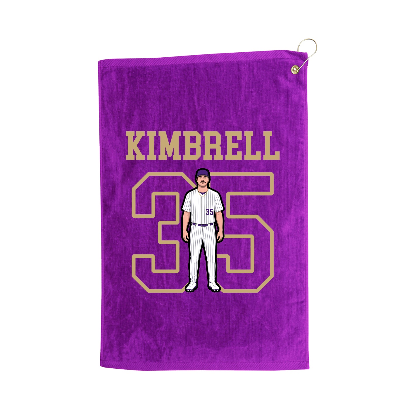 Golf Towel — Shirsey in Purple