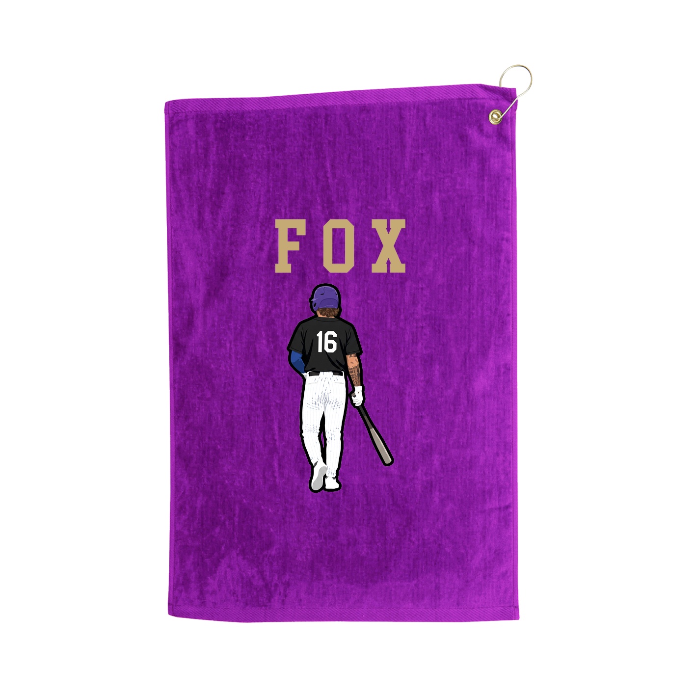 Golf Towel — Shirsey in Purple