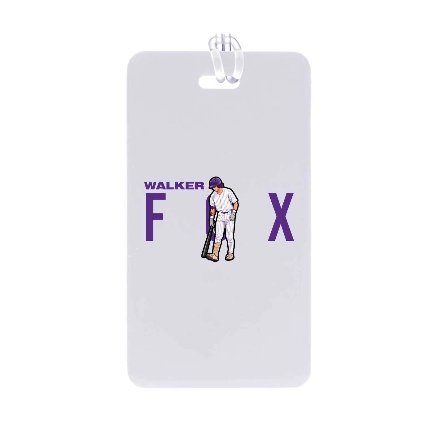 Bag Tag — Player Name in Classic