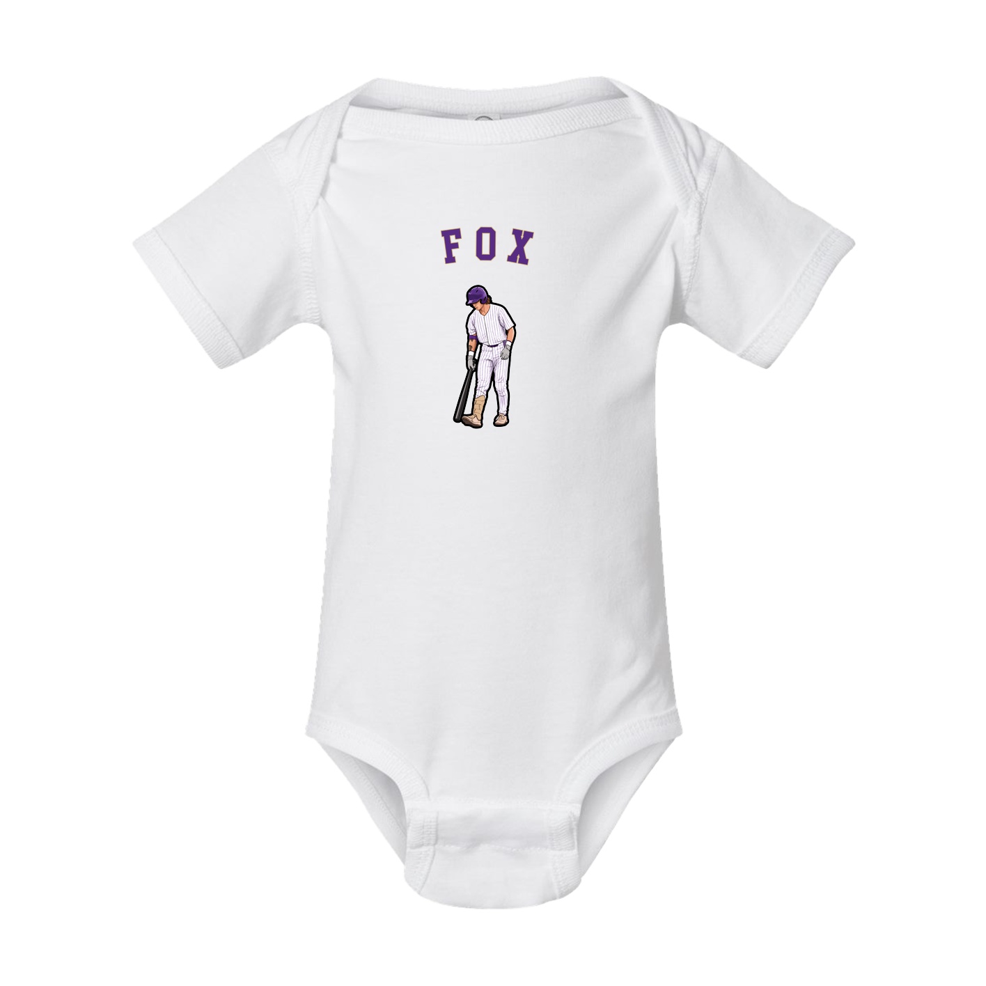Baby Onesie — Shirsey Arch in White
