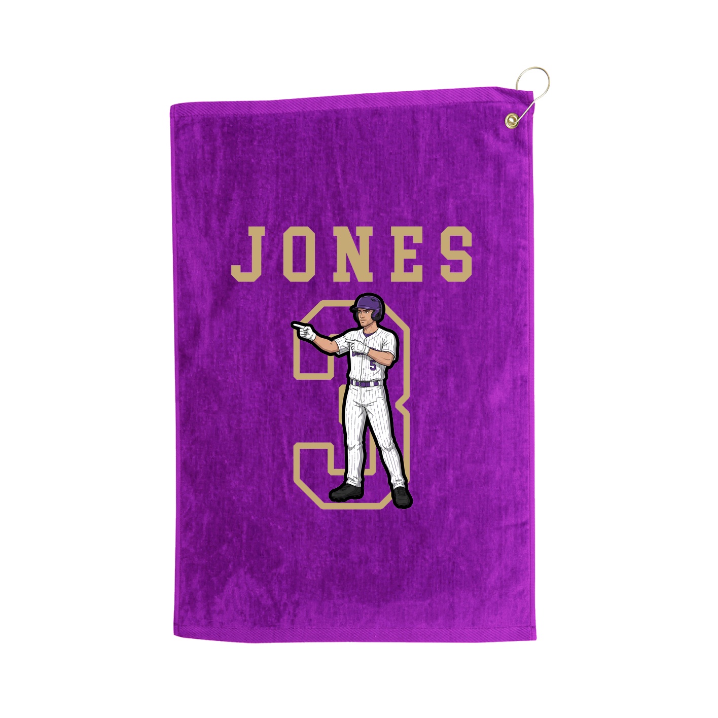 Golf Towel — Shirsey in Purple