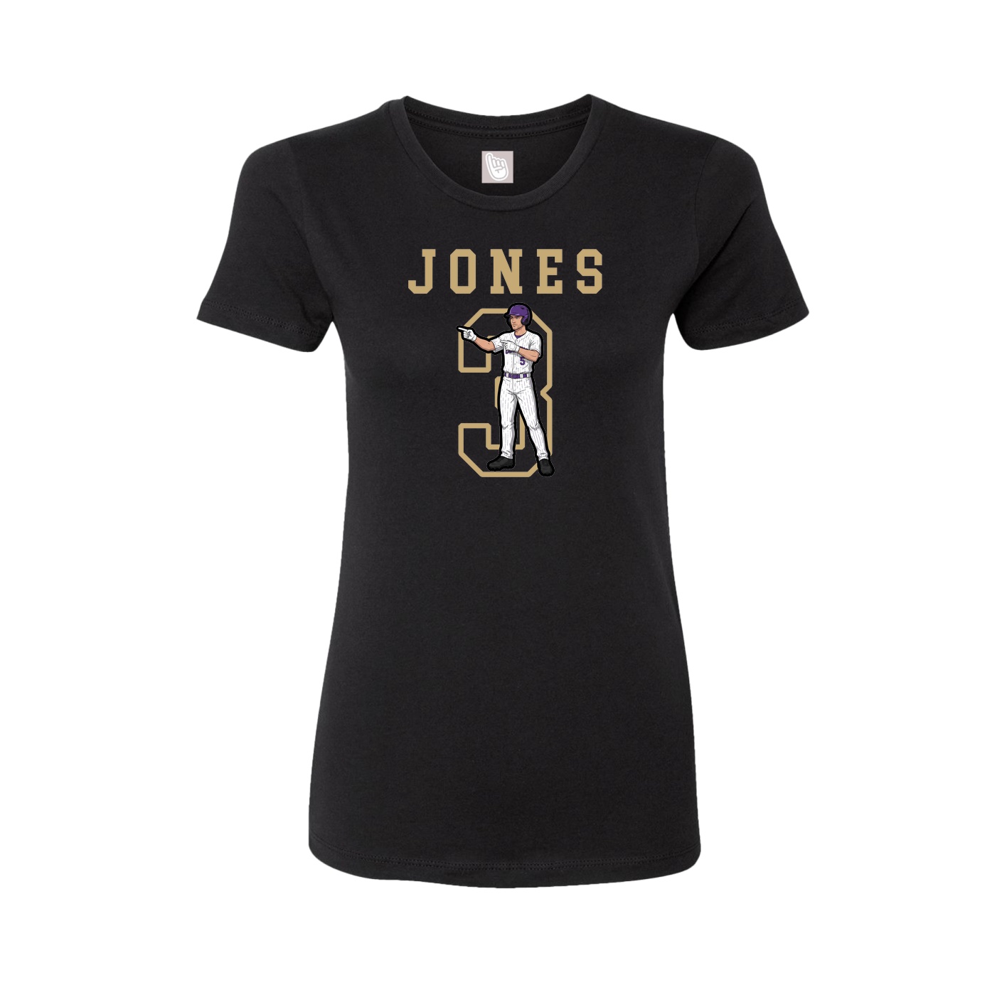 Fitted Women's Tee — Shirsey in Black