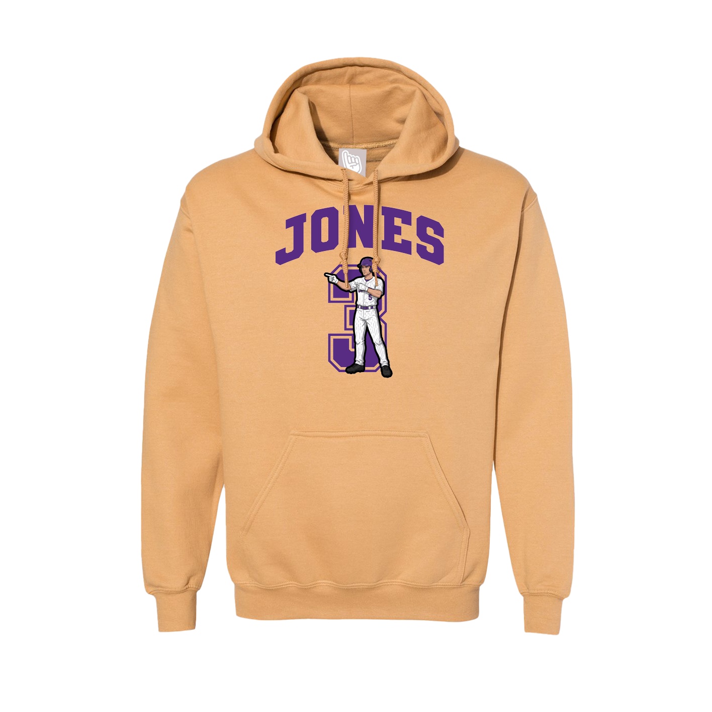 Hoodie — Number in Vegas Gold