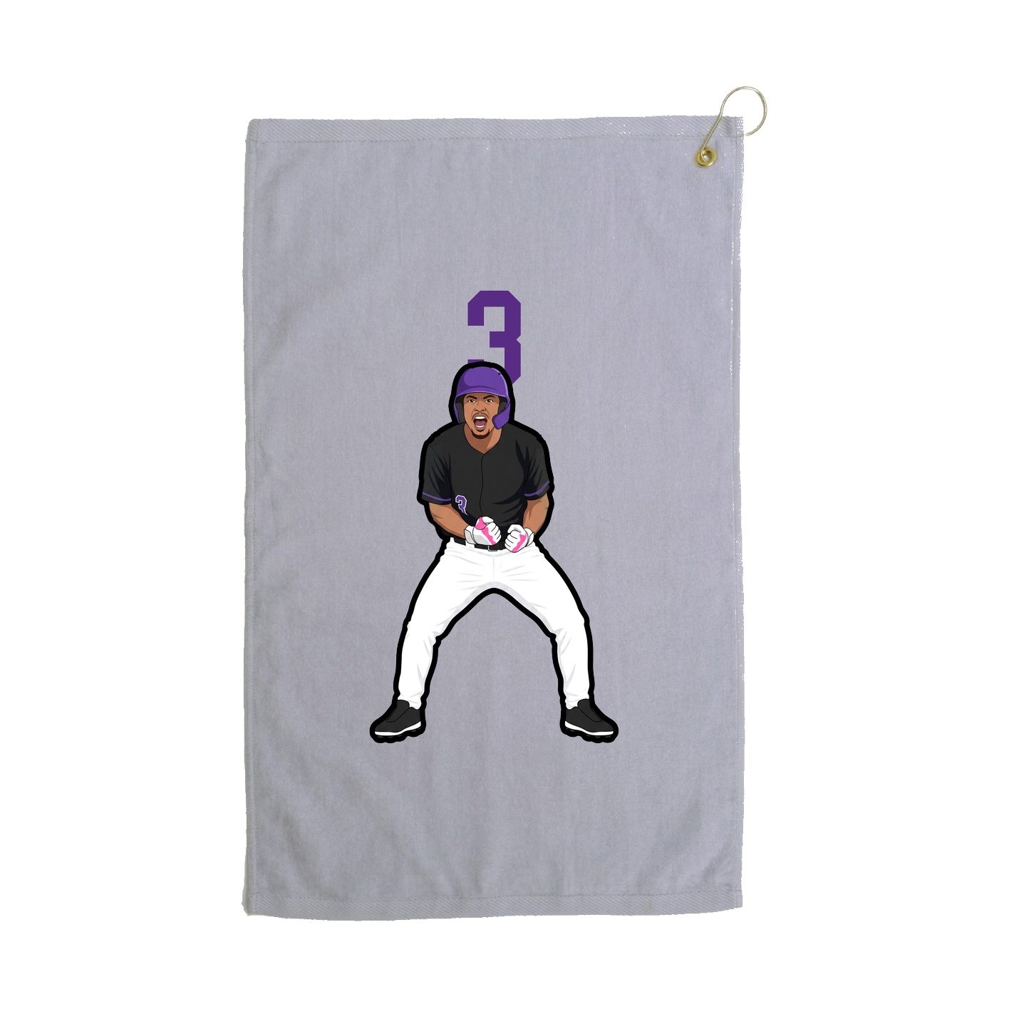Terry Velour Golf Towel