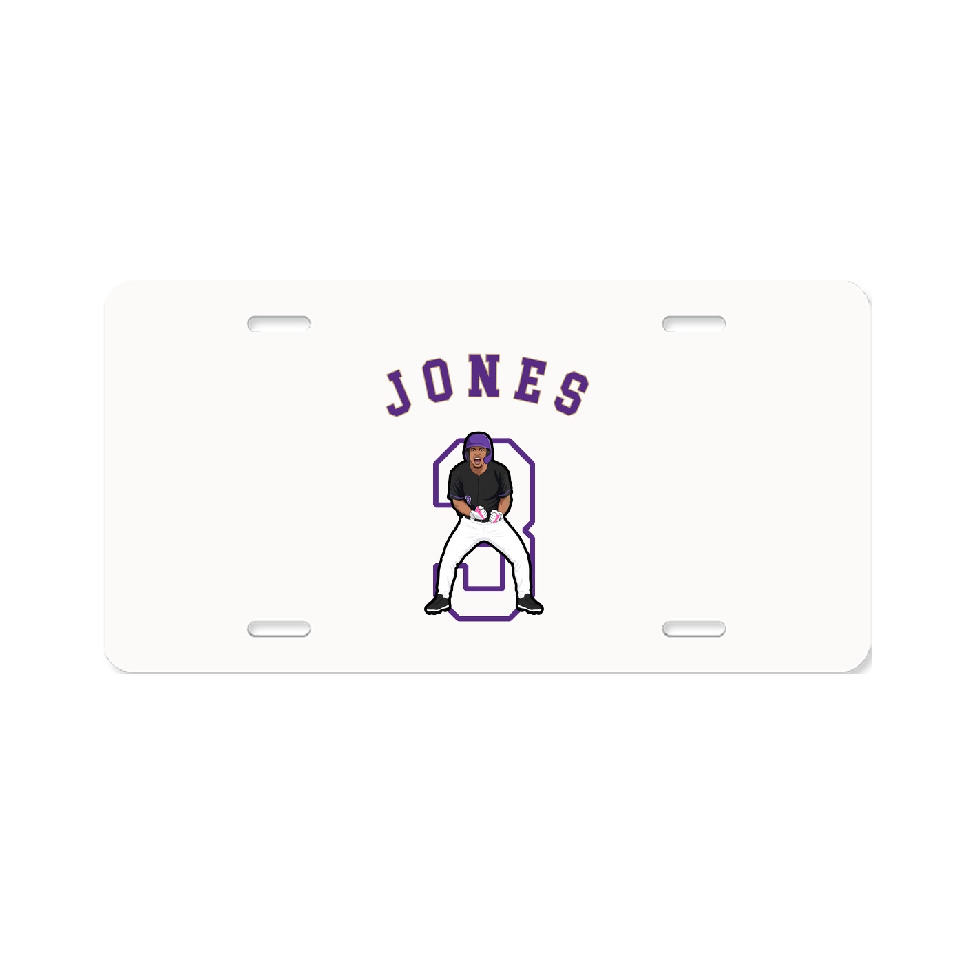 Aluminum License Plate