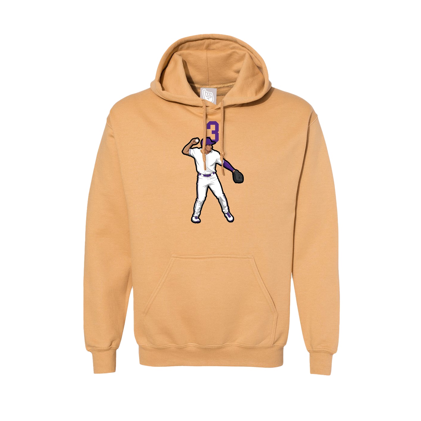 Hoodie — Number Top in Vegas Gold