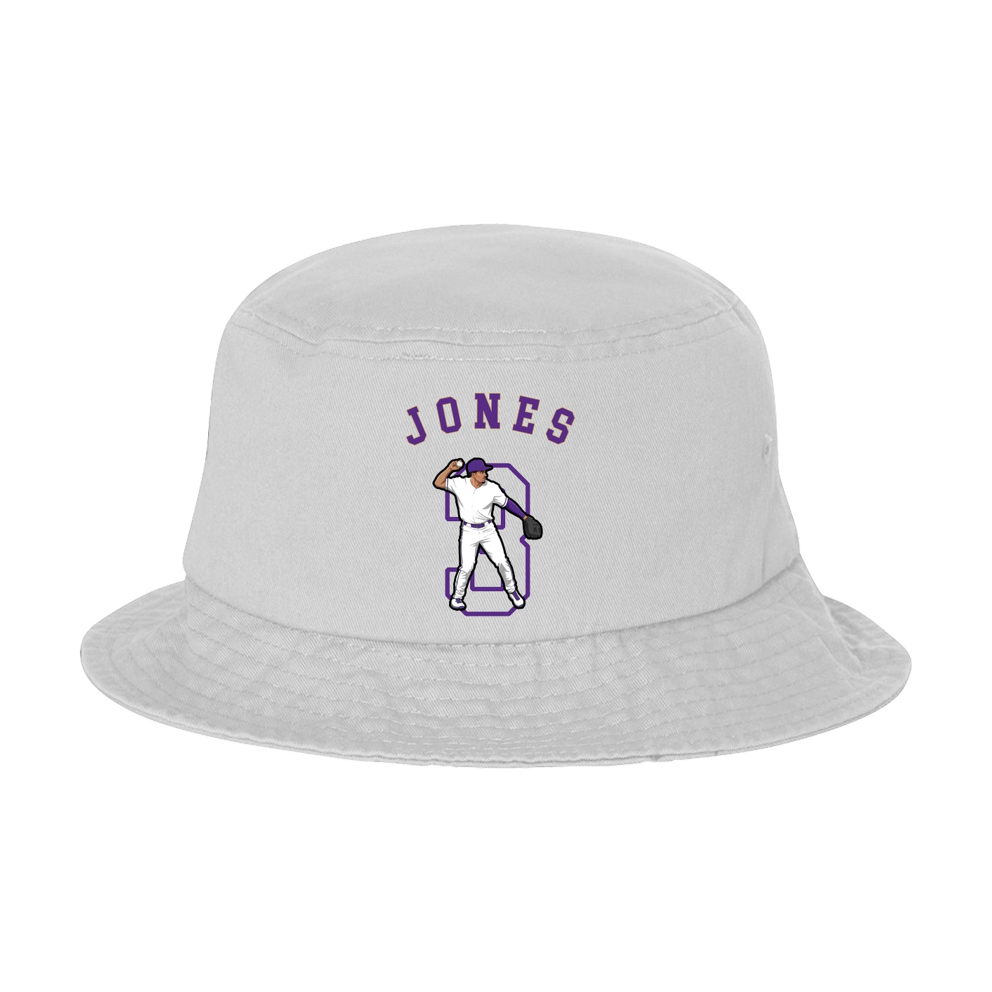 Bucket Cap — Shirsey Arch in White