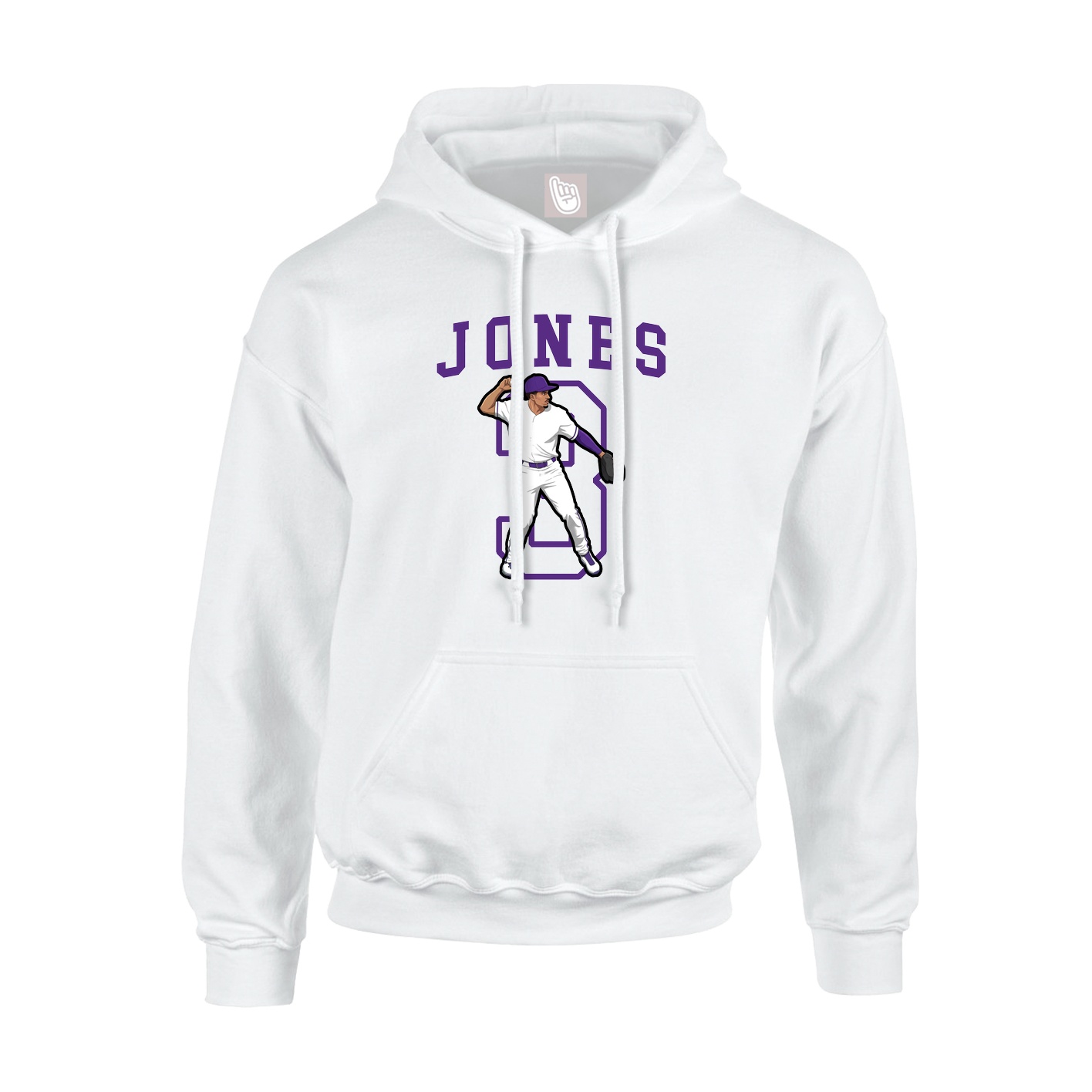 Hoodie — Shirsey in White