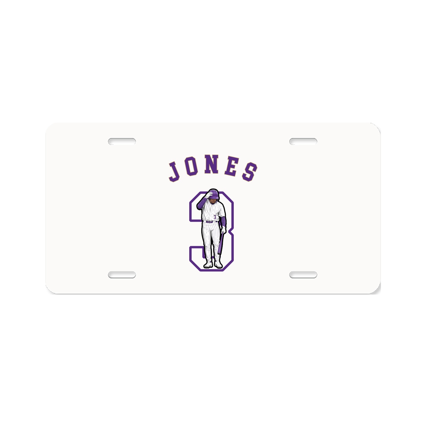 Aluminum License Plate