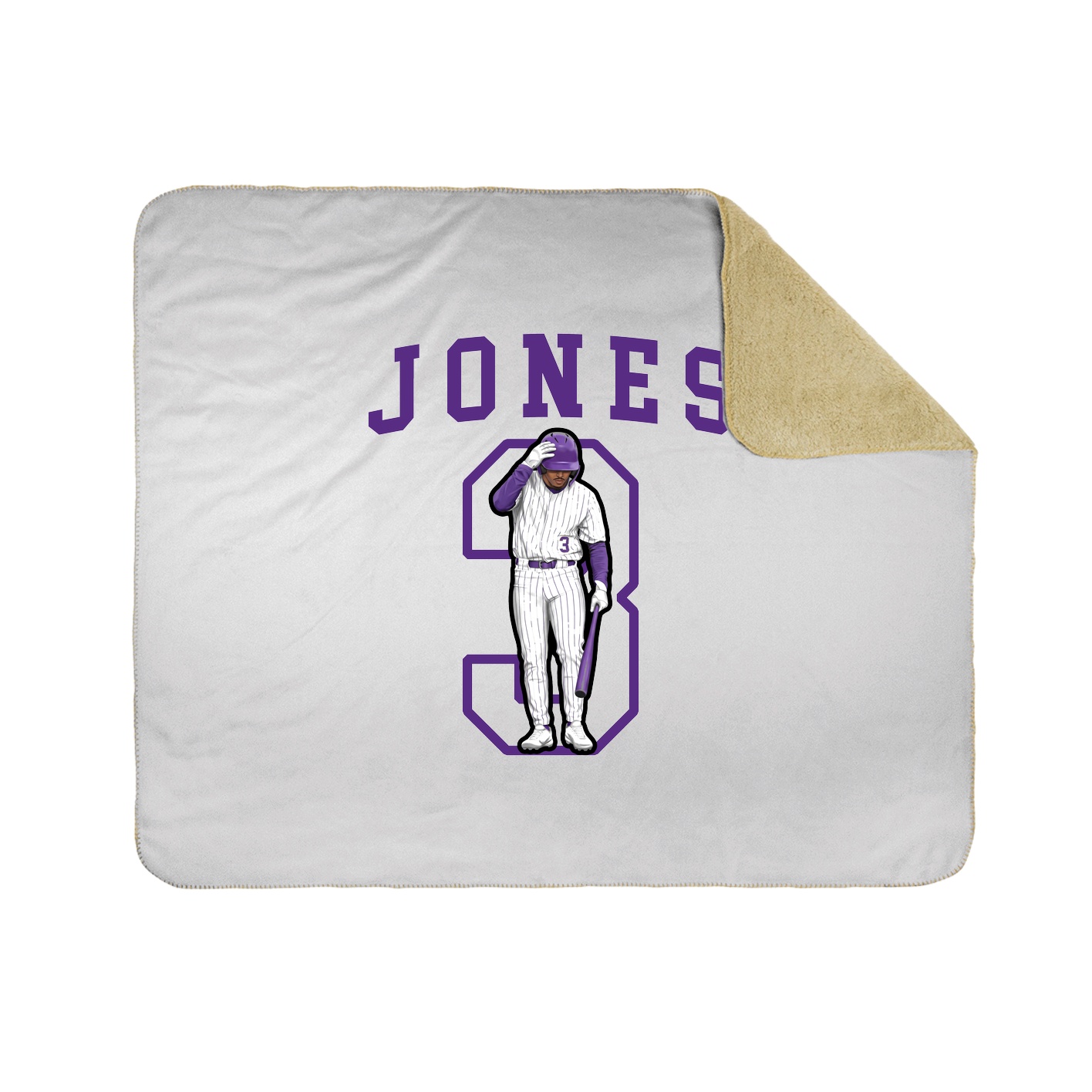 50x60 Sherpa Lined Throw Blanket