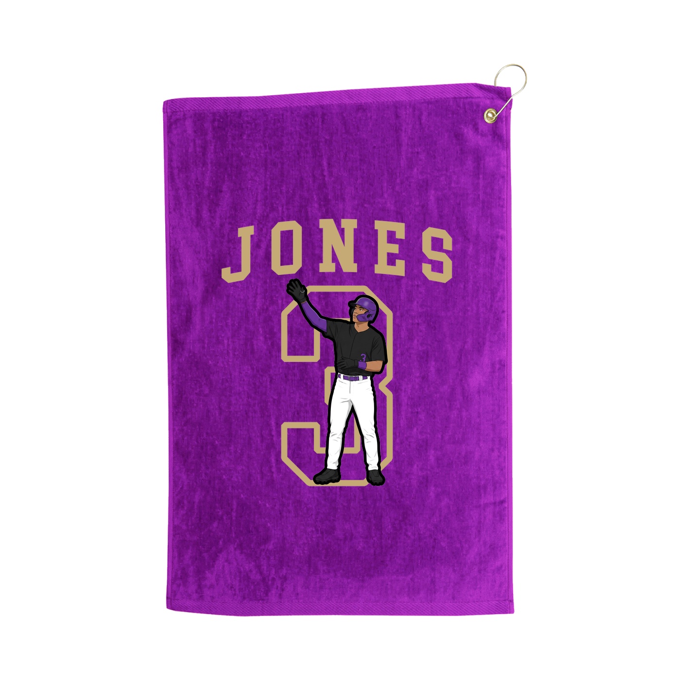 Golf Towel — Shirsey in Purple