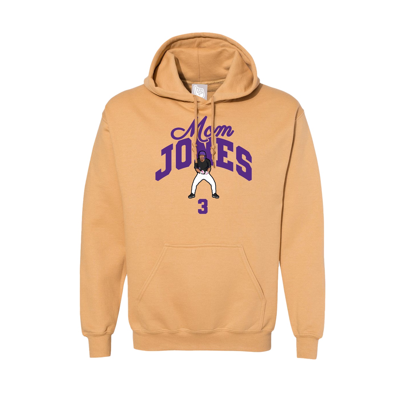 Hoodie — Mothers Day Arch in Vegas Gold