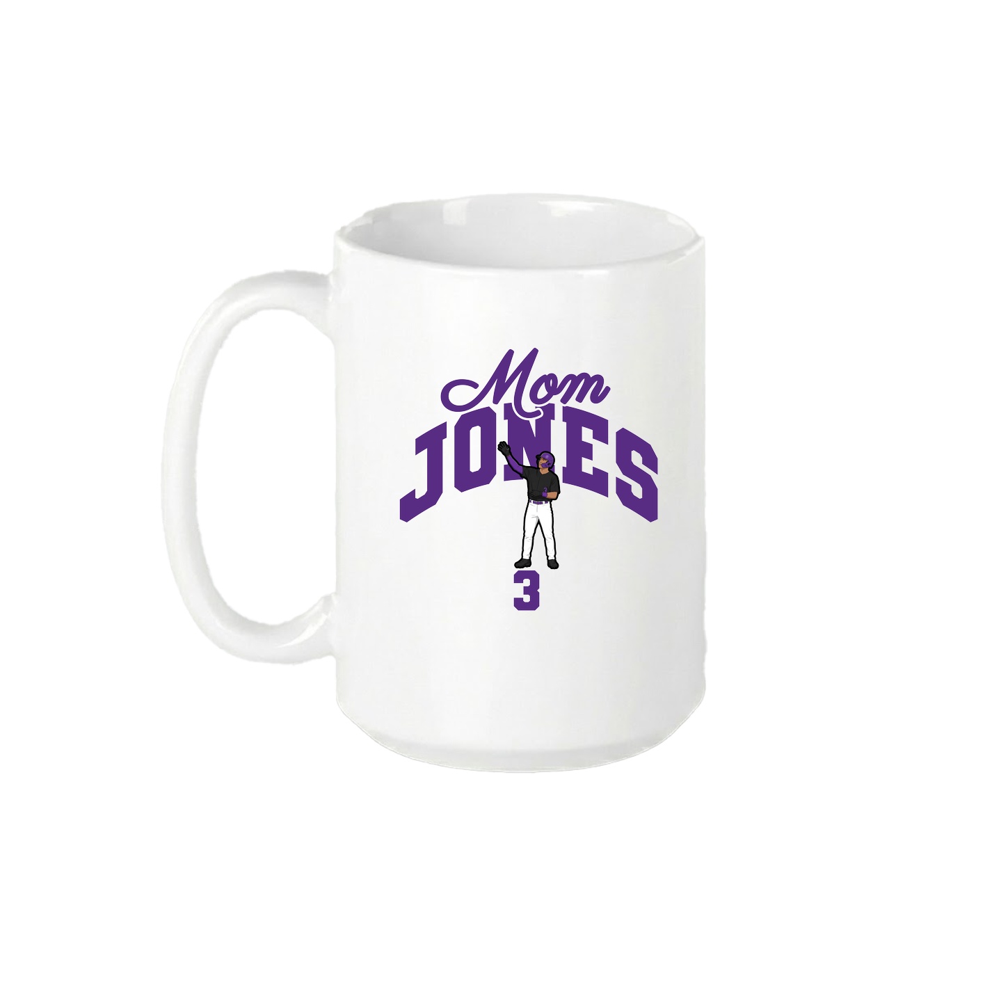 15oz Coffee Mug — Mothers Day Arch in White