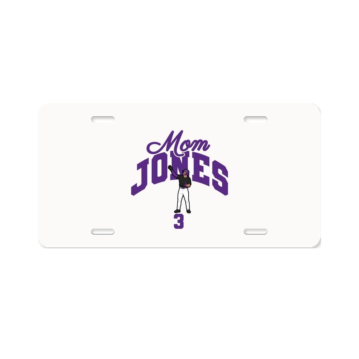 License Plate — Mothers Day Arch in Classic
