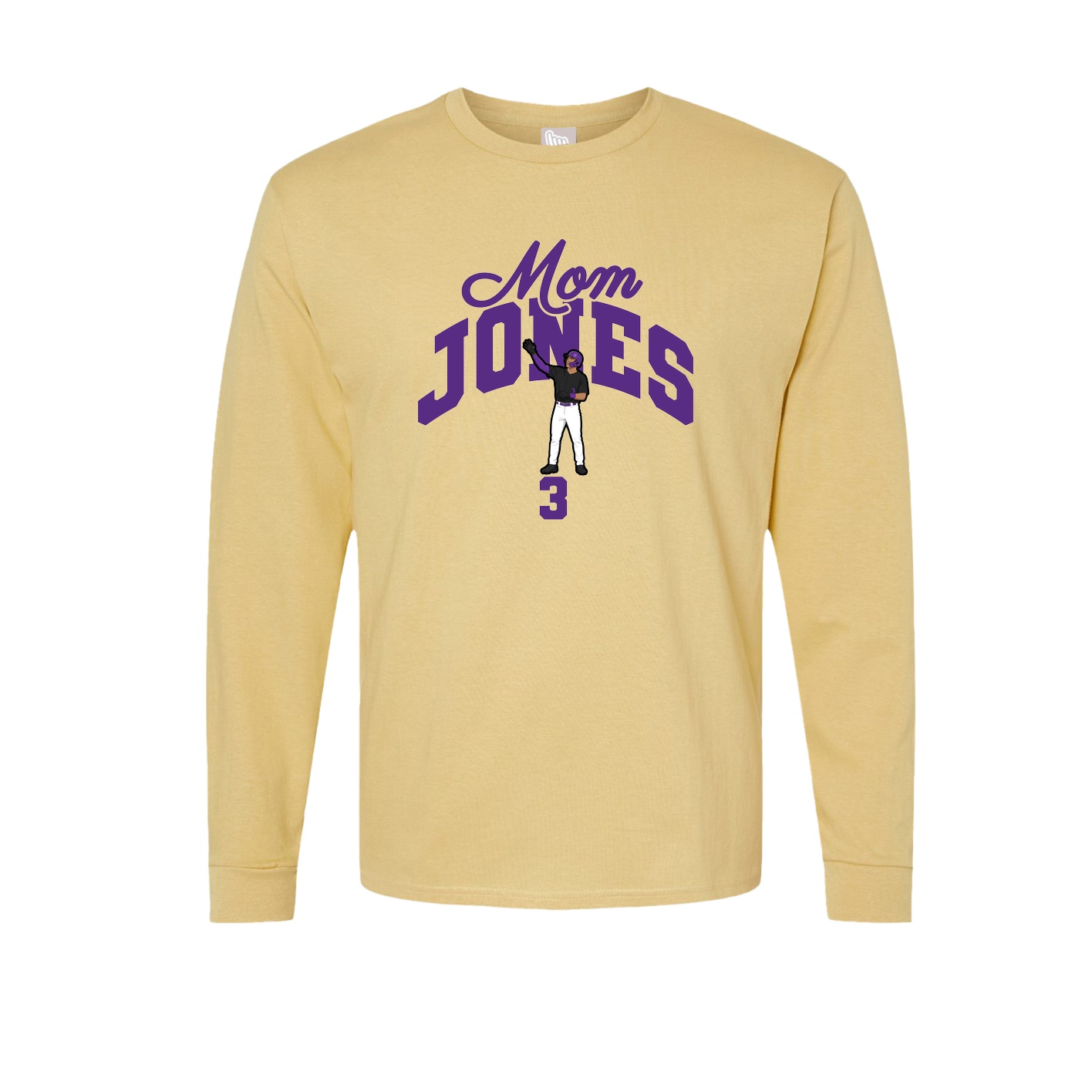 Long Sleeve Tee — Mothers Day Arch in Vegas Gold