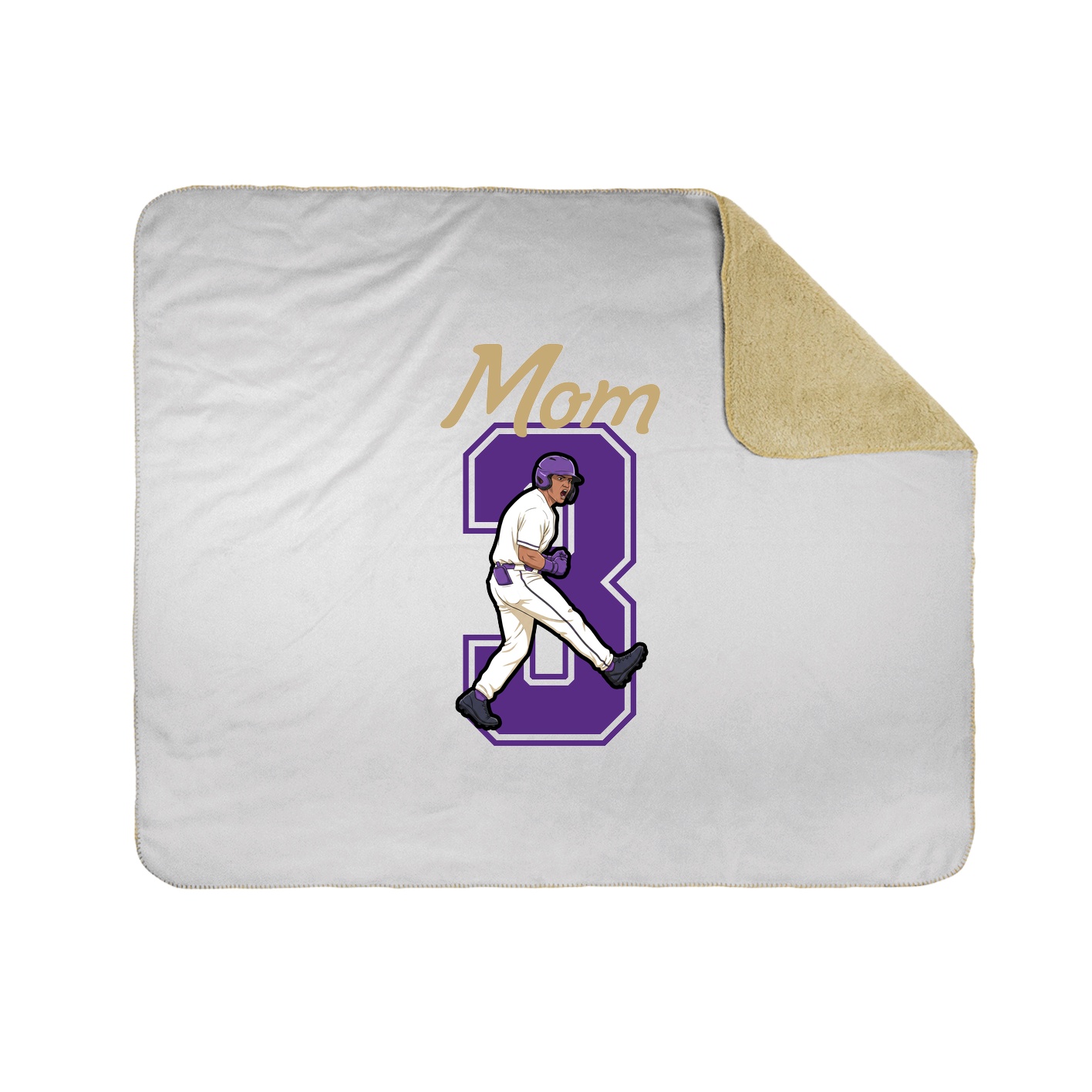 Throw Blanket — Mothers Day Shirsey in White
