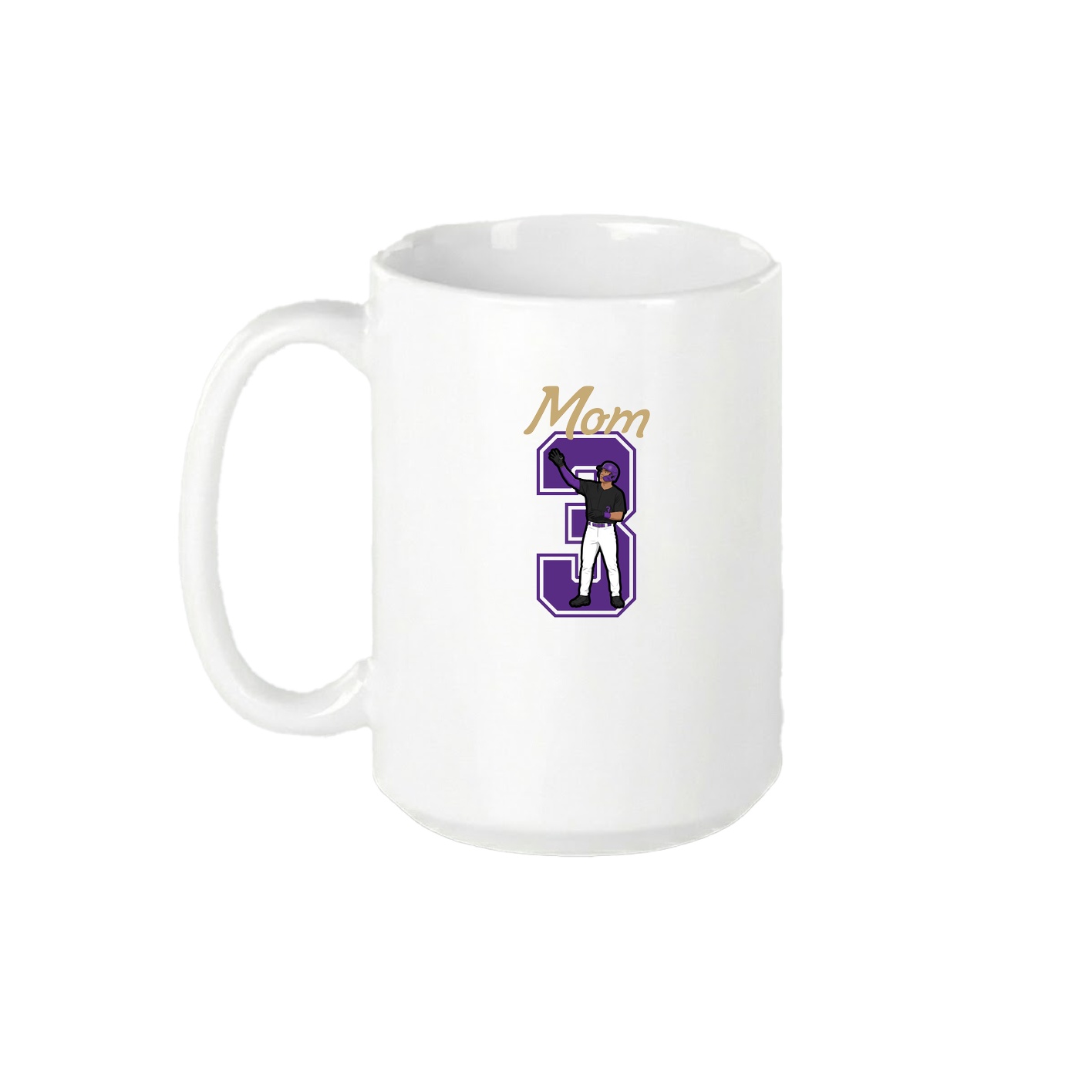 15oz Coffee Mug — Mothers Day Shirsey in White