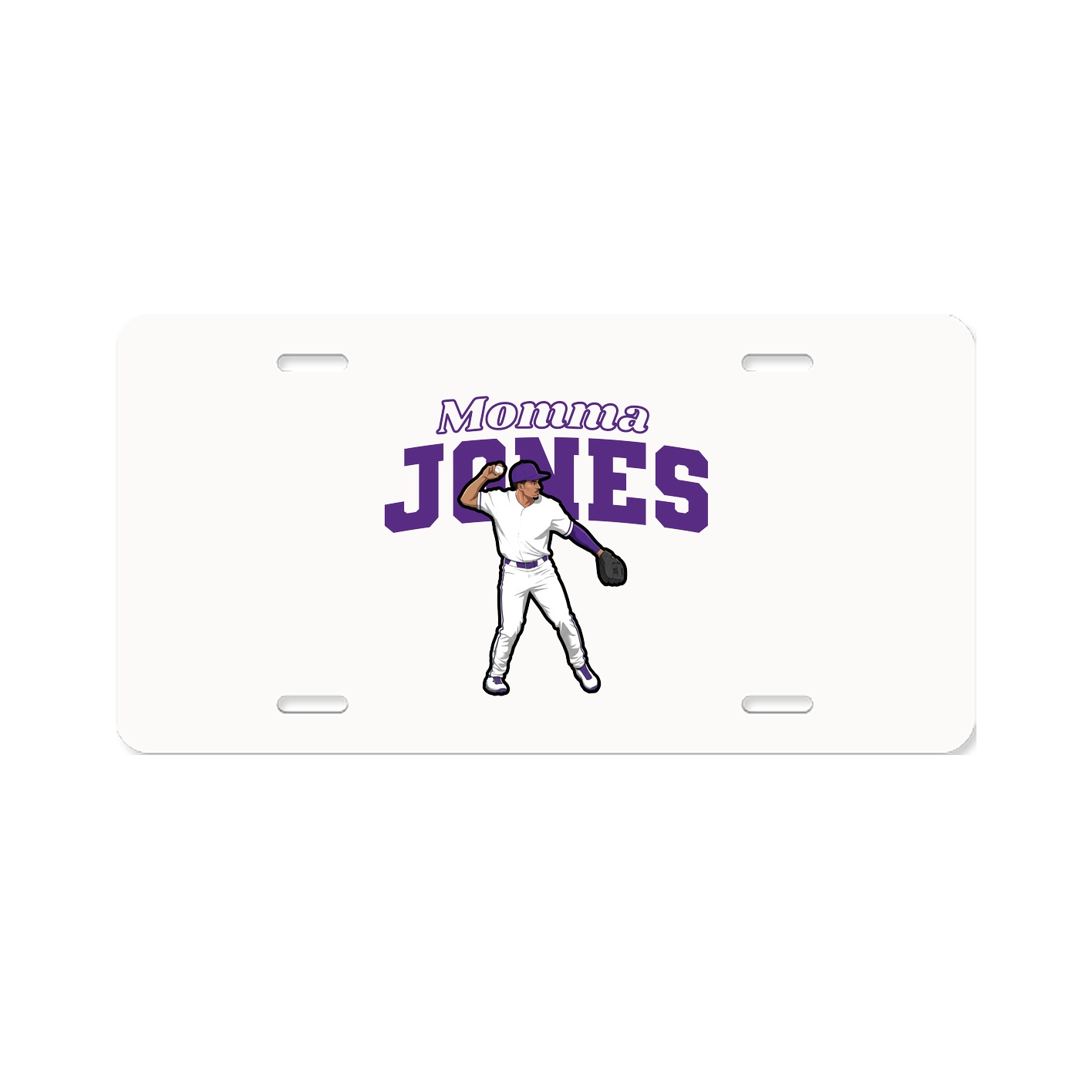 License Plate — Mothers Day Block in Classic