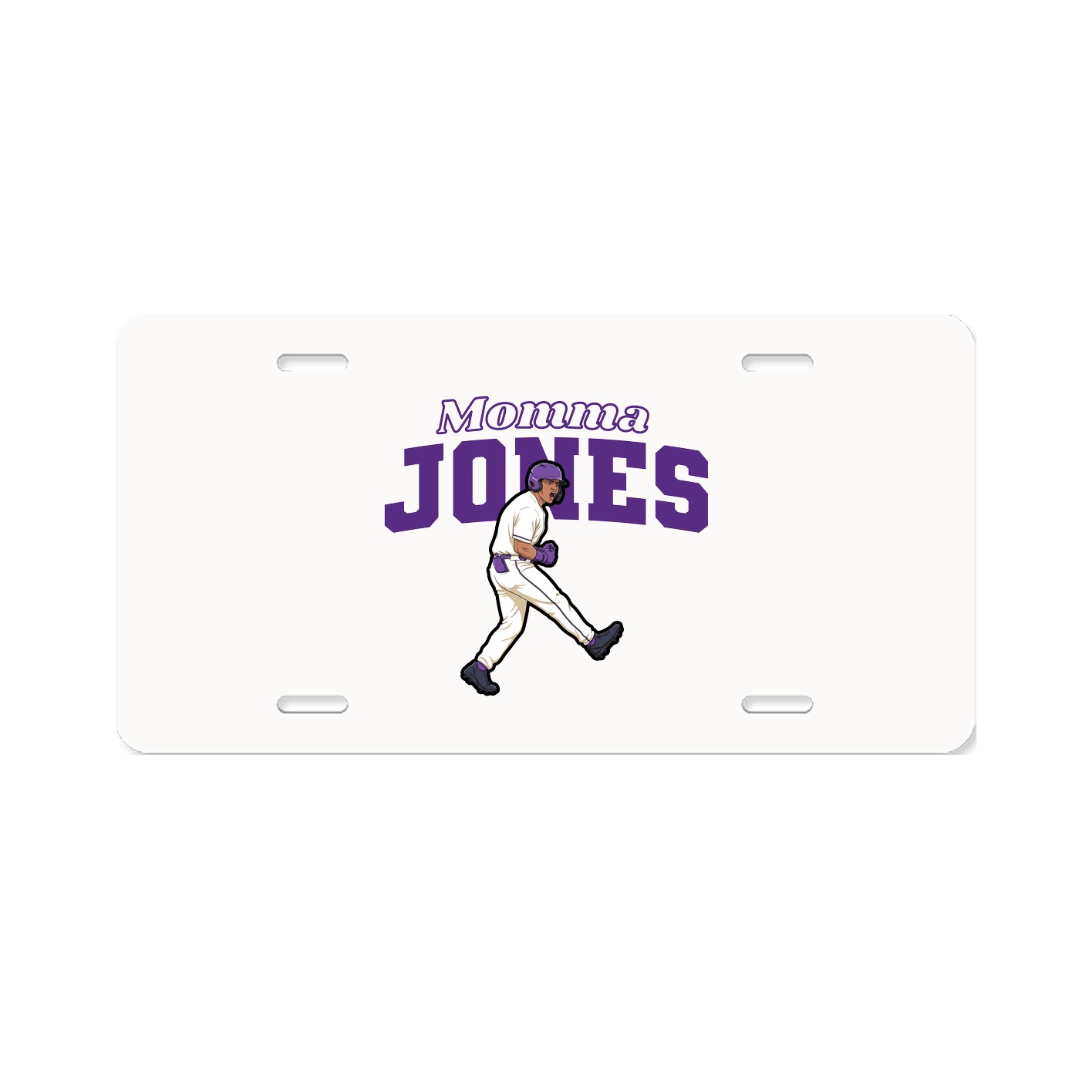 License Plate — Mothers Day Block in Classic