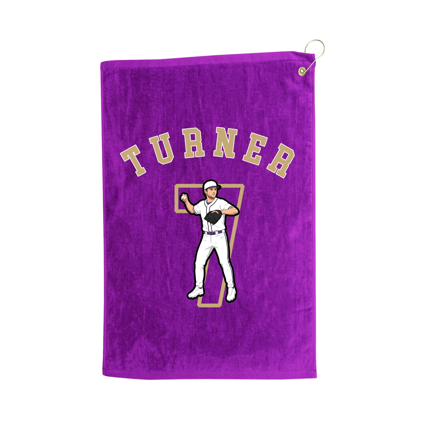 Terry Velour Golf Towel