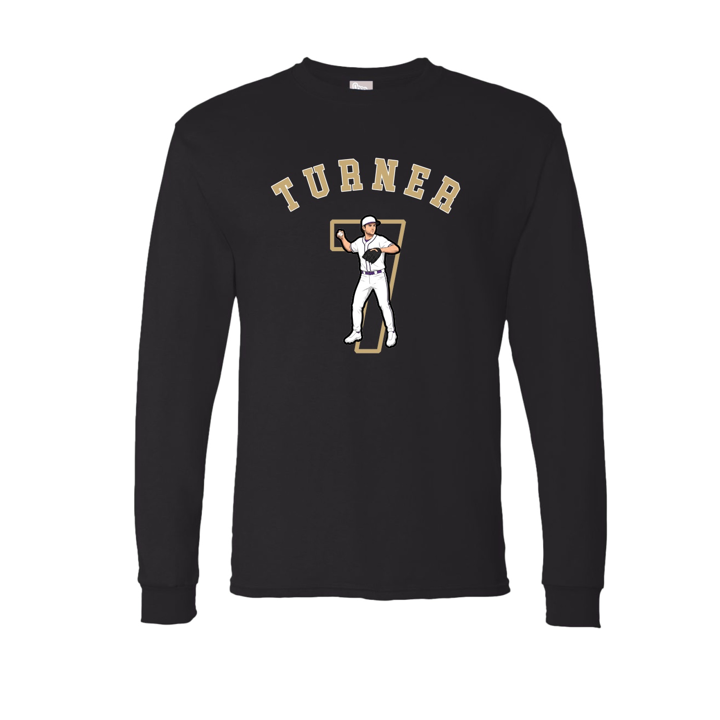 Long Sleeve Tee — Shirsey Arch in Black