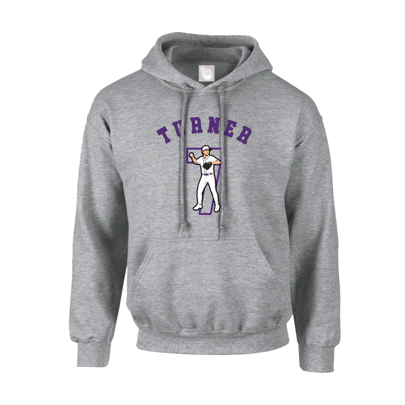 Hoodie — Shirsey Arch in Grey