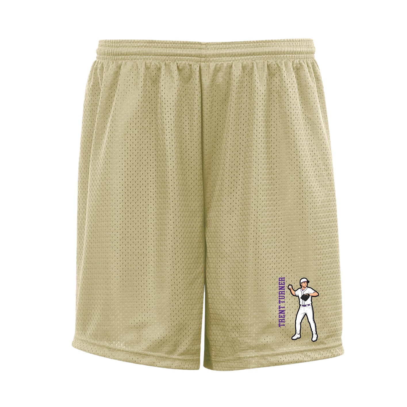 Shorts — Name Vertical in Vegas Gold
